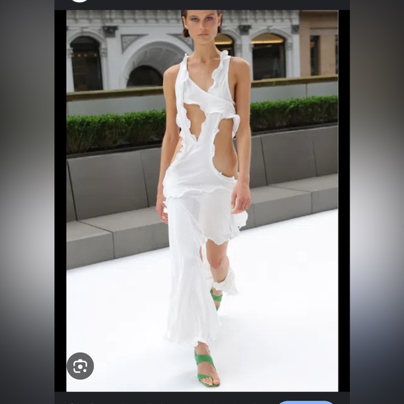 Christopher Esber Interlocked Richter White Dress - Picture 3 of 5